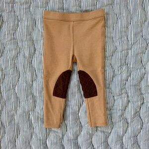 Janie and Jack Tan Riding Pant, Size 18-24 months